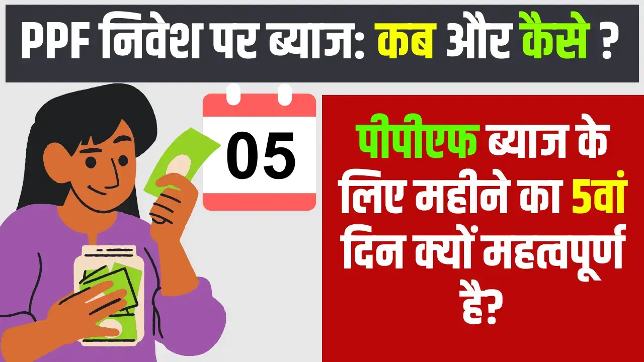 PPF me kab lagta hai interest